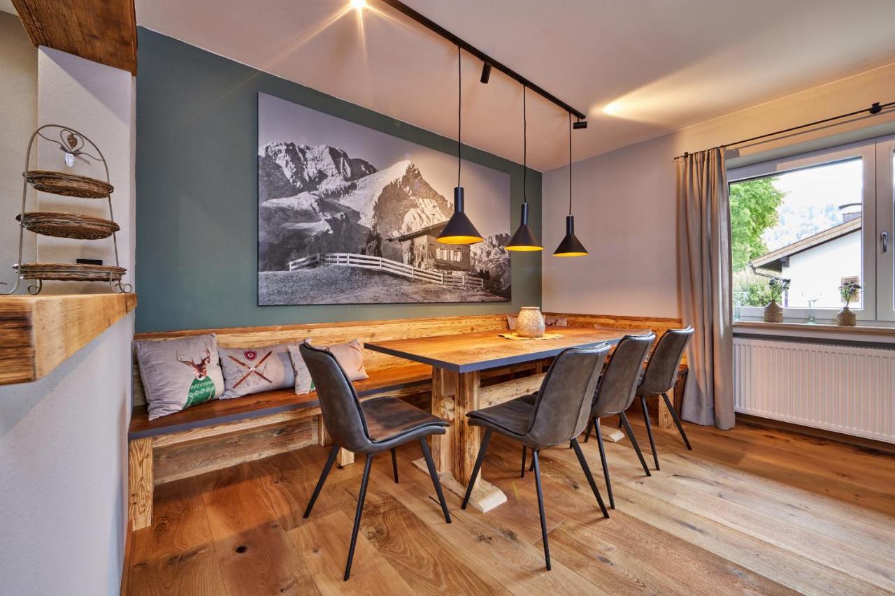 Ferienwohnung Reintal Mit Sauna Fuer 2-6 Personen 110 Qm Garmisch-Partenkirchen Eksteriør bilde